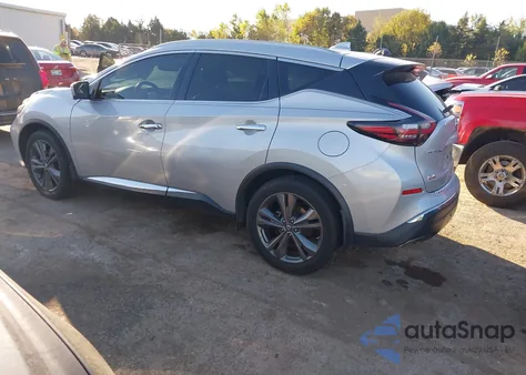 2019 Nissan Murano Platinum from USA, damaged, VIN 5N1AZ2MJ3KN107909